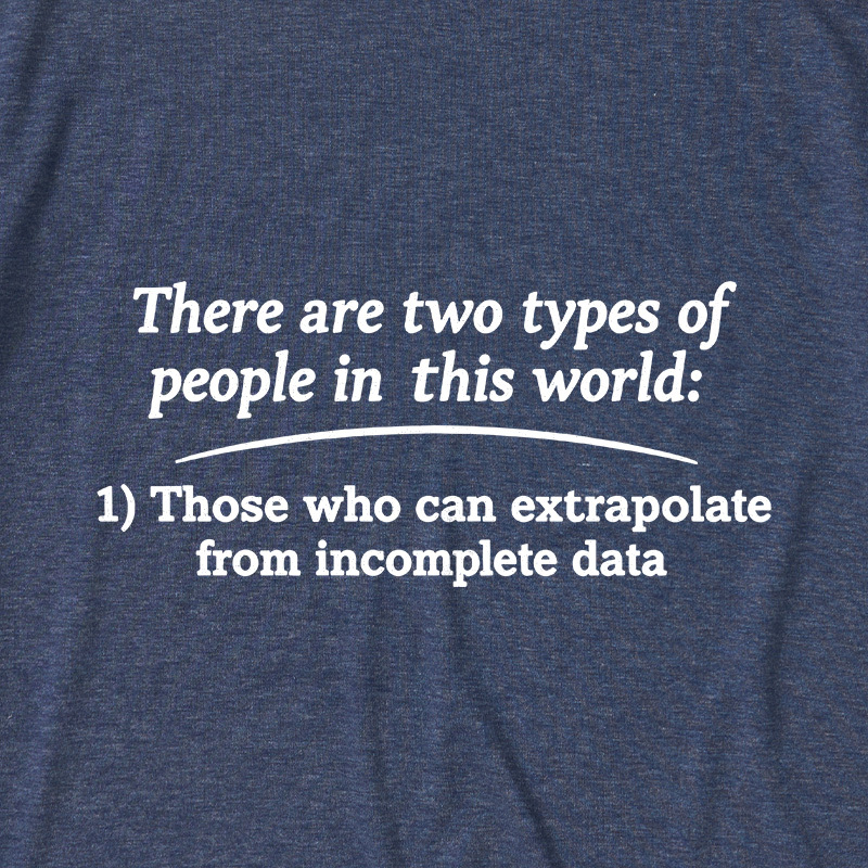Two Types Of Math People In The World Ultra Soft Heather Tees
