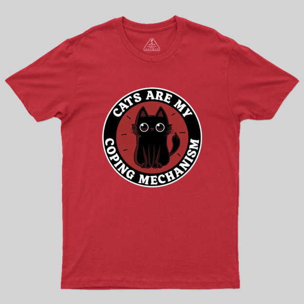 Coping Mechanism Geek T-Shirt