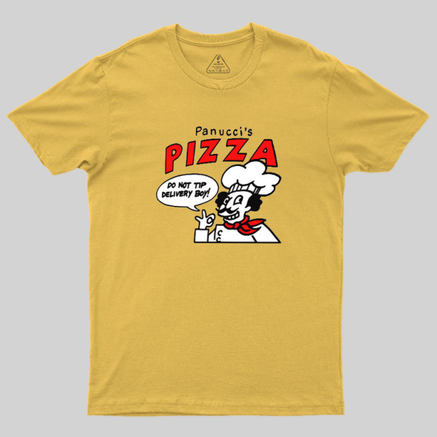 Panuccis Pizza Geek T-Shirt