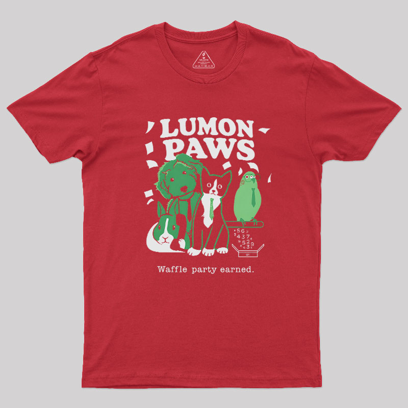 Lumon Paws Geek T-Shirt