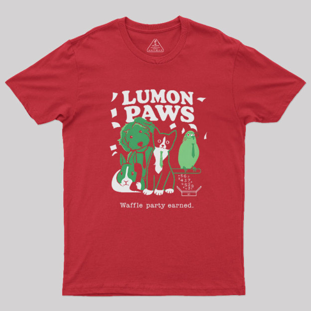 Lumon Paws Geek T-Shirt