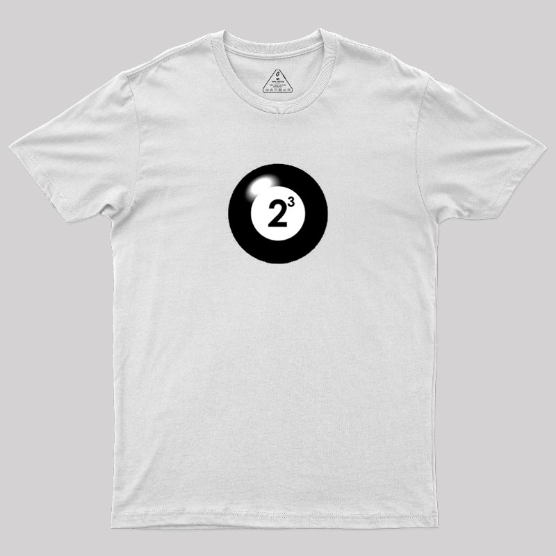 Funny Math 8 Ball Geek T-Shirt