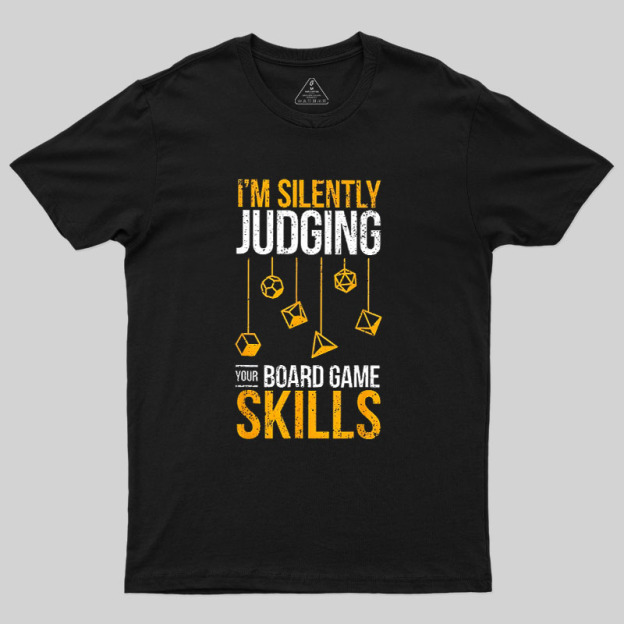 Silent Judgement Geek T-Shirt