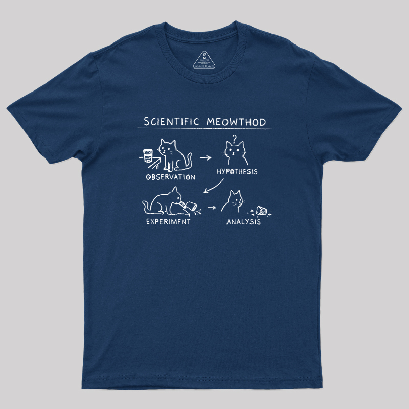Scientific Meowthod Geek T-Shirt