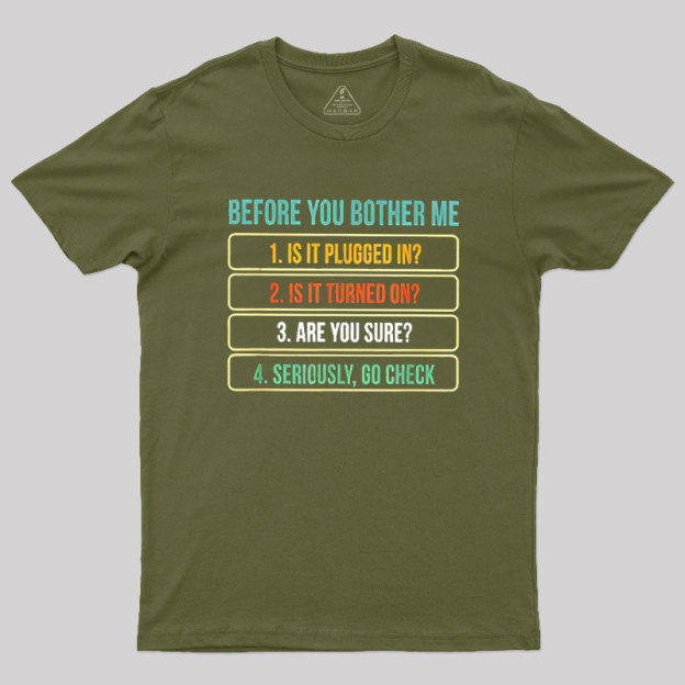 Funny Information Technology Tech Geek T-Shirt