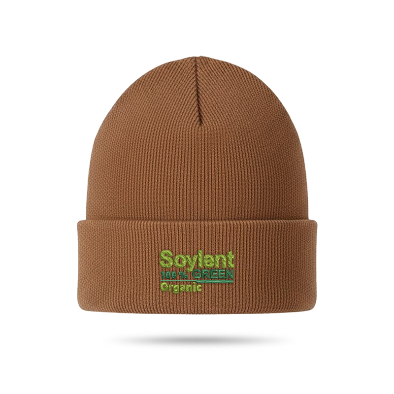 Soylent Green Geek Embroidered Beanie