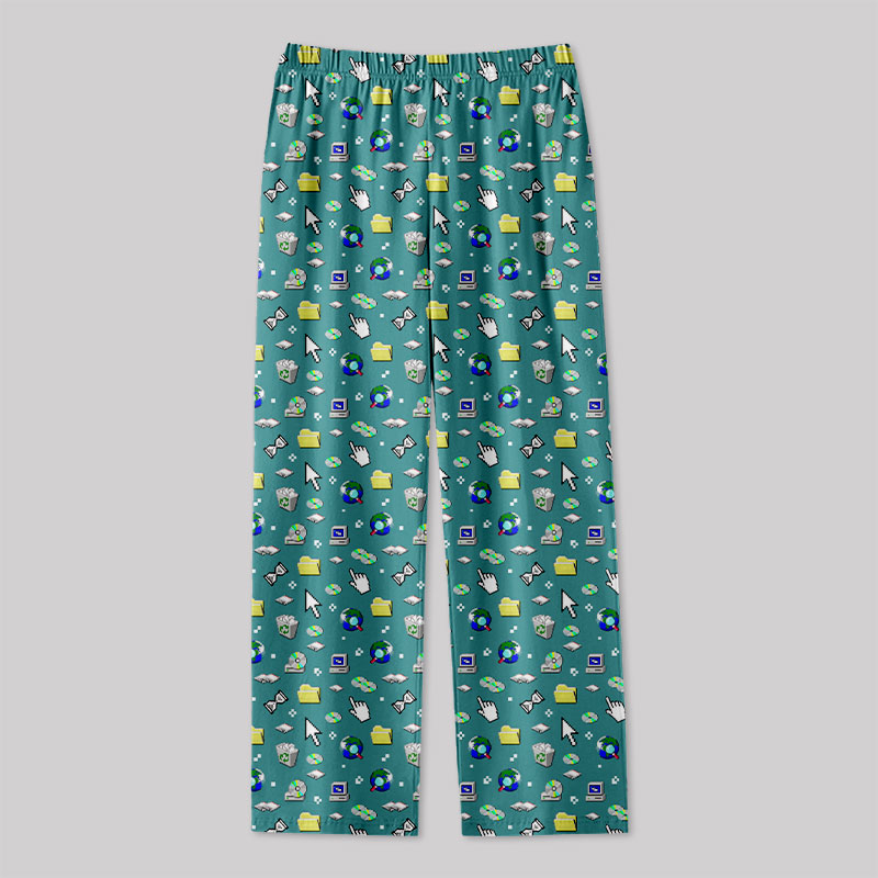Retro Bytes Geek Loungewear Pants