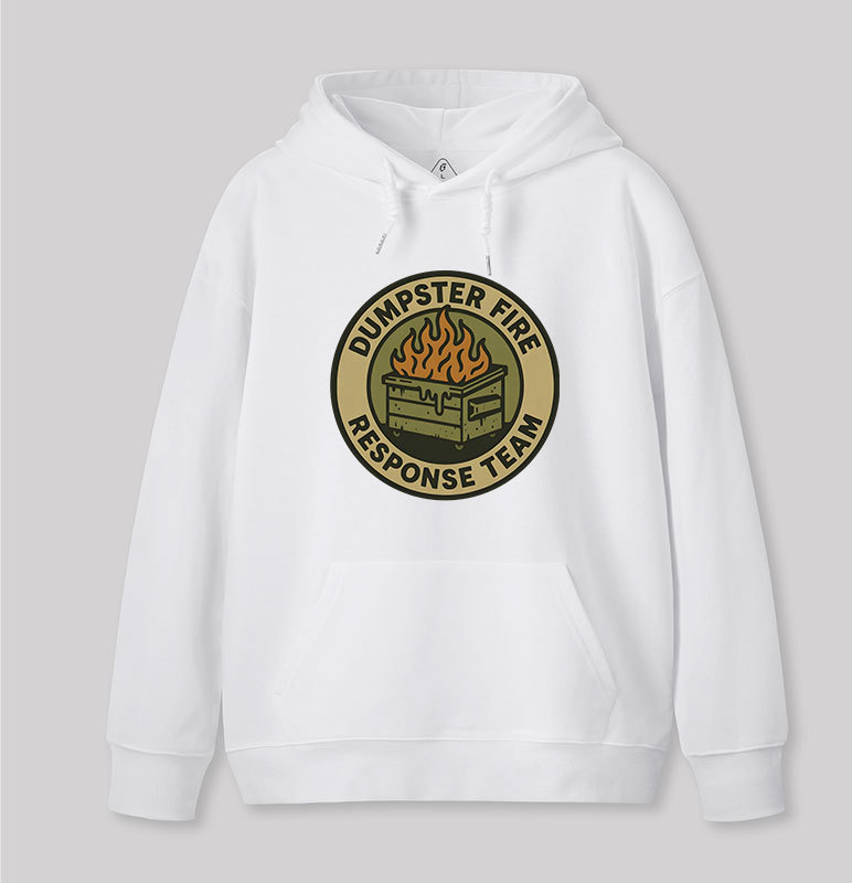 Dumpster Fire Response Team Geek Hoodie