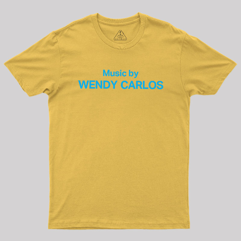 Music by WENDY CARLOS Geek T-Shirt