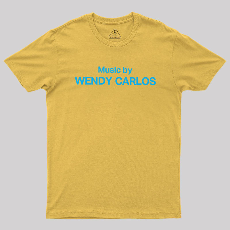 Music by WENDY CARLOS Geek T-Shirt