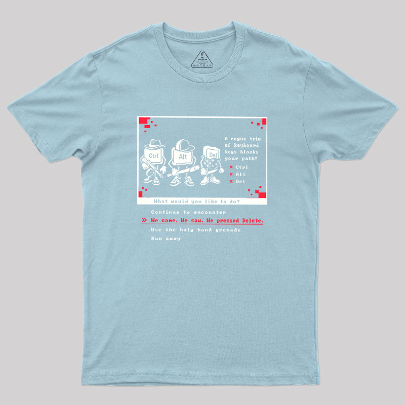 What Would You Like To Do Geek T-Shirt