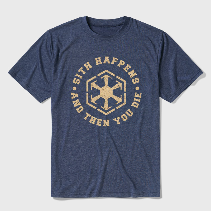 Sith Happens Ultra Soft Heather Tees