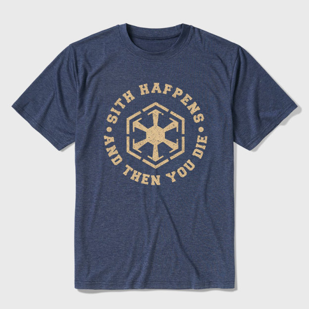 Sith Happens Ultra Soft Heather Tees