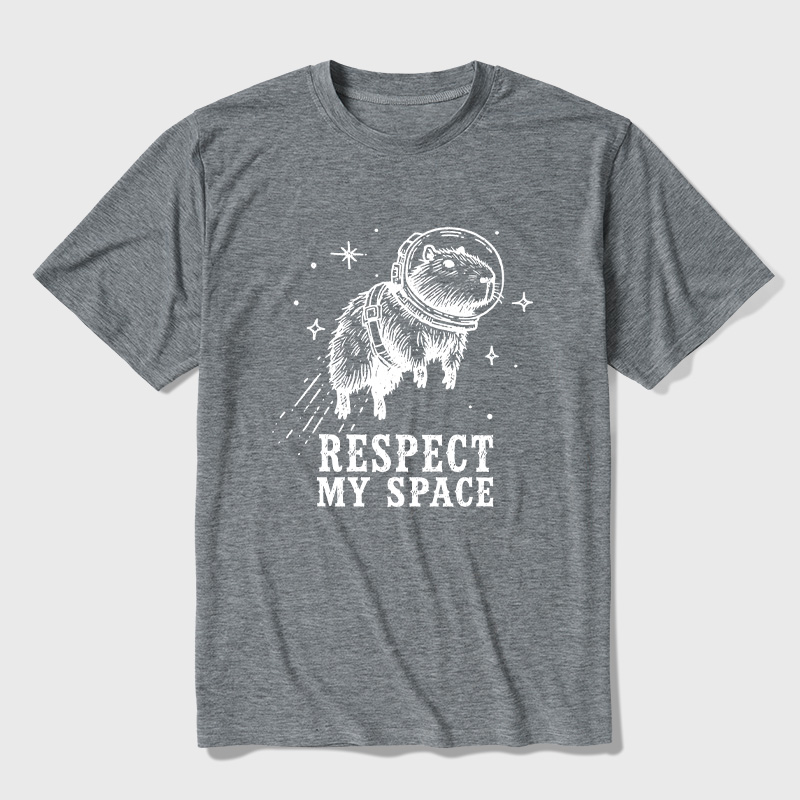 Respect My Space Ultra Soft Heather Tees