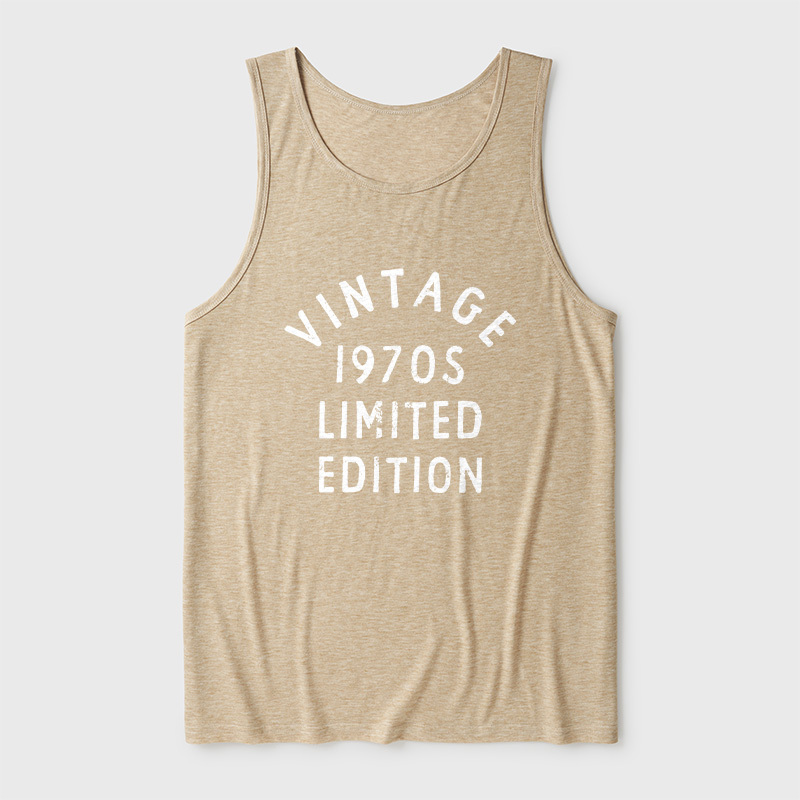 Vintage 1970s Limited Edition Ultra Soft Heather Tank