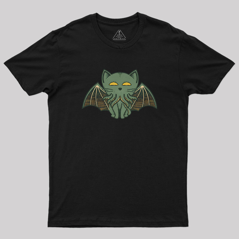 Cathulhu Cat Geek T-Shirt