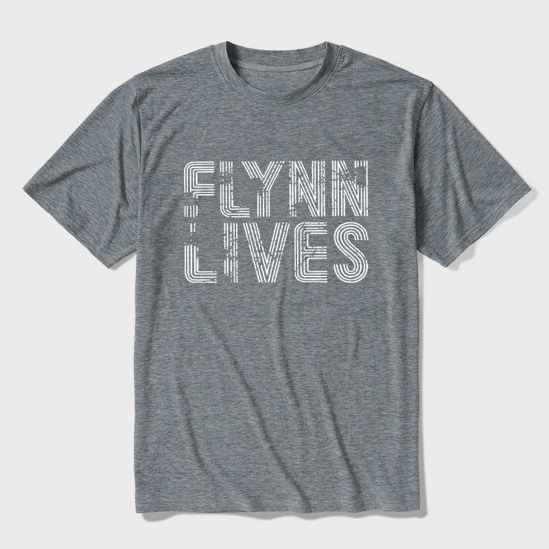 Retro Neon Line Typography Digital Sci‑Fi Ultra Soft Heather Tee