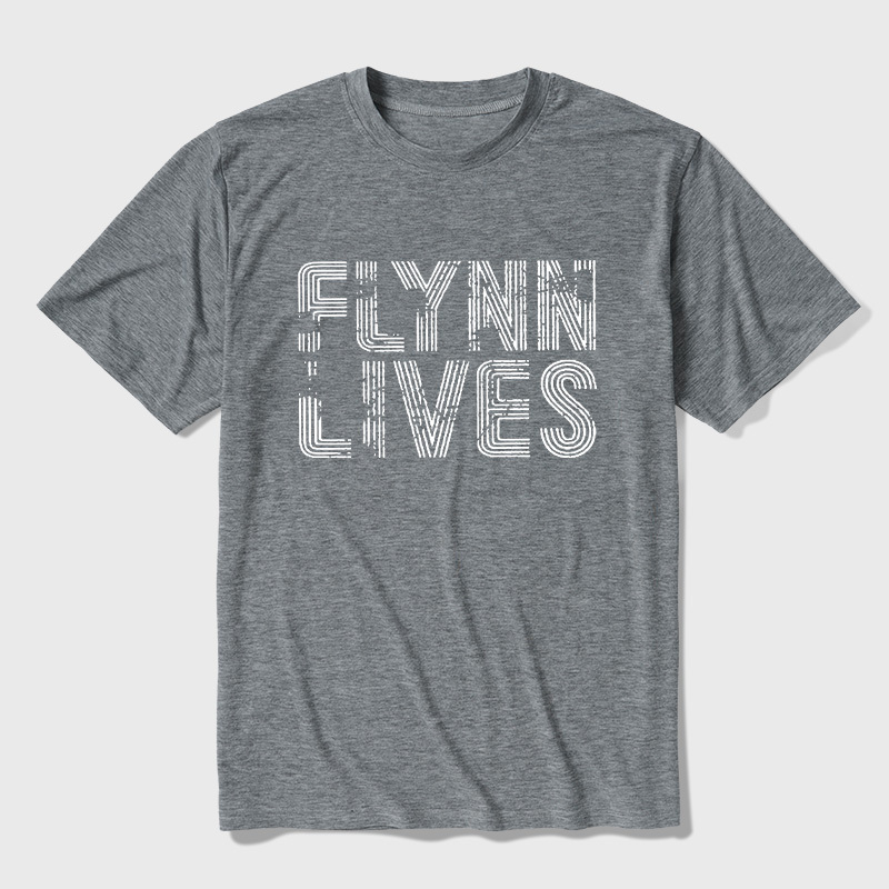 Retro Neon Line Typography Digital Sci‑Fi Ultra Soft Heather Tee