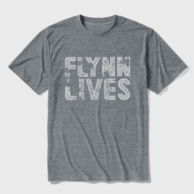 Retro Neon Line Typography Digital Sci‑Fi Ultra Soft Heather Tee