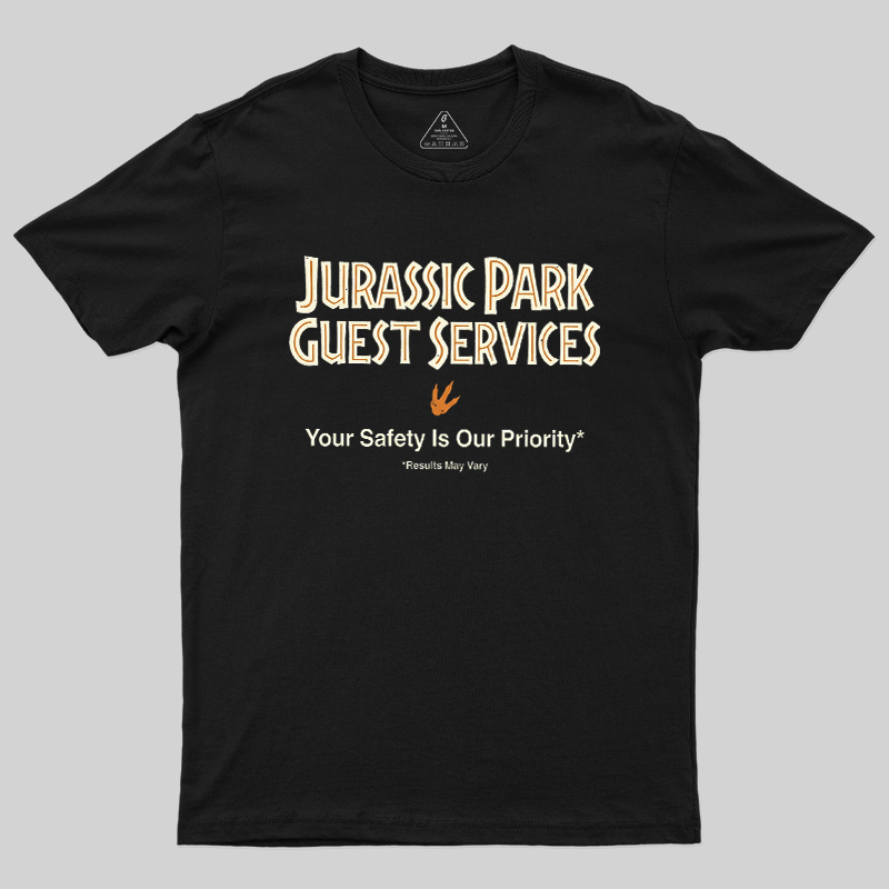 Ancient Reptile Park Guest Service Geek T-Shirt