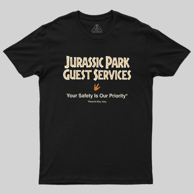Ancient Reptile Park Guest Service Geek T-Shirt