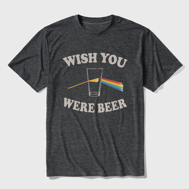 Wish You Were Beer Ultra Soft Heather Tees