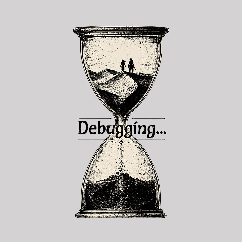 Desert Debugging Geek T-Shirt