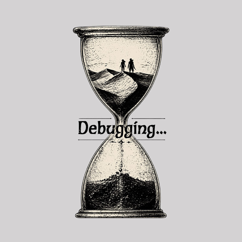 Desert Debugging Geek T-Shirt