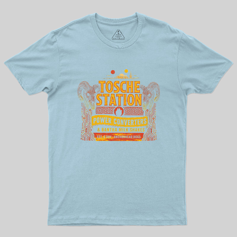 Space Fuel Stop Power Converter Geek T-Shirt