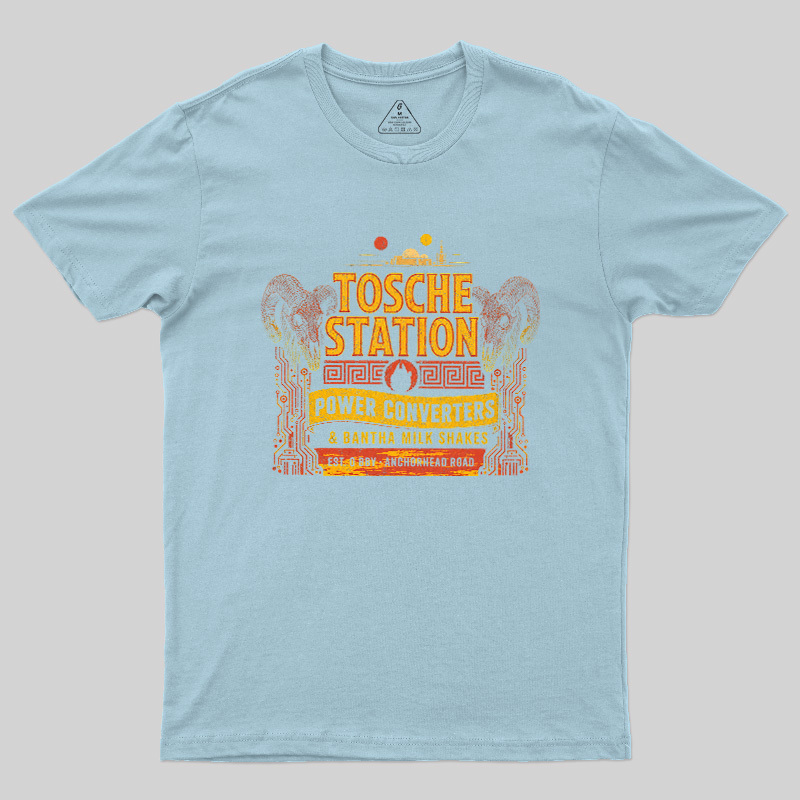Space Fuel Stop Power Converter Geek T-Shirt