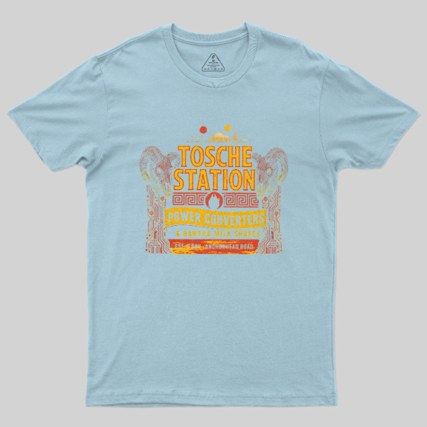 Space Fuel Stop Power Converter Geek T-Shirt