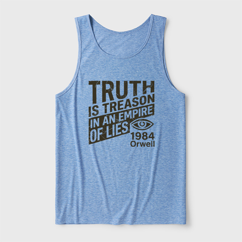 1984 Orwell Ultra Soft Heather Tank