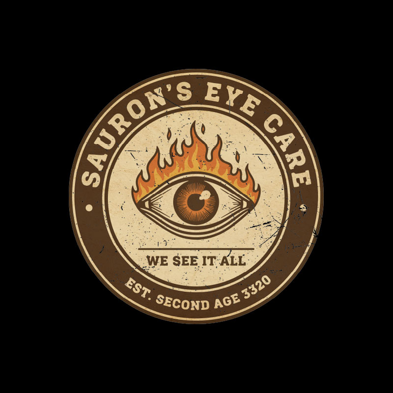 Sauron��s Eye Care Geek T-Shirt