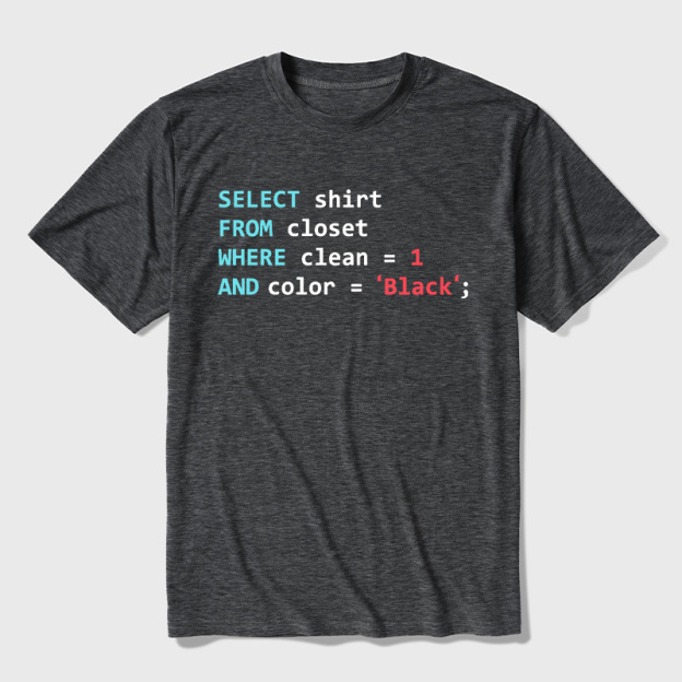 Programmer Database Ultra Soft Heather Tee