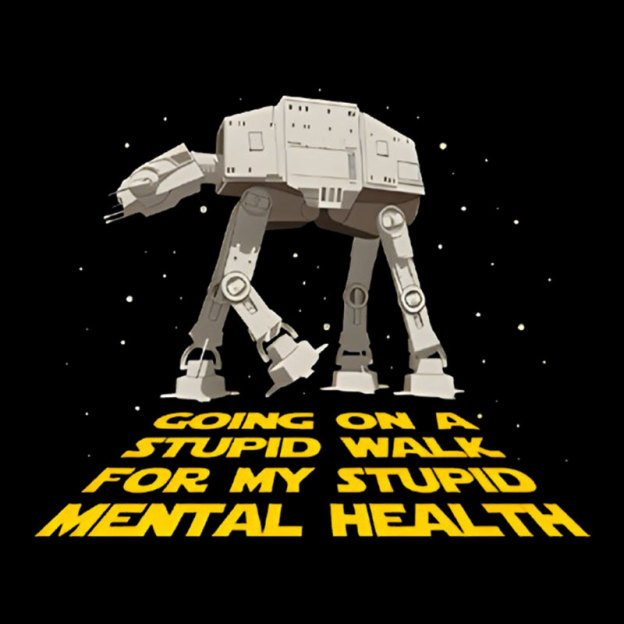 Imperial Walk Stupid Humor Geek T-Shirt