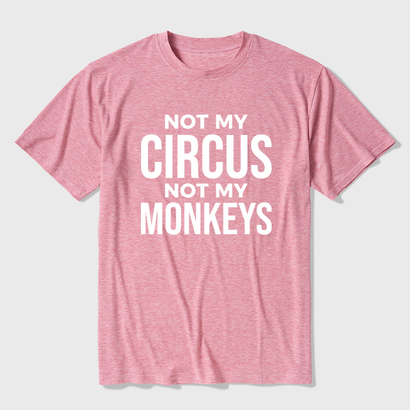 Not My Monkeys Ultra Soft Heather Tee