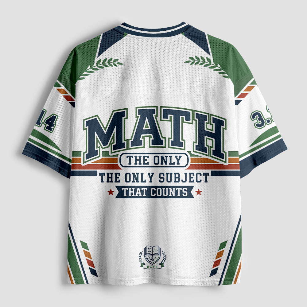Math Subject Geek Mesh Jersey