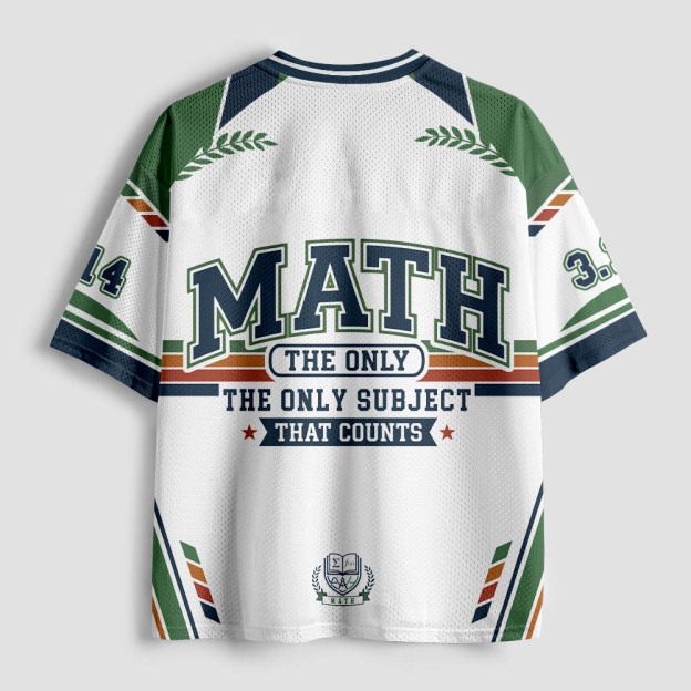Math Subject Geek Mesh Jersey