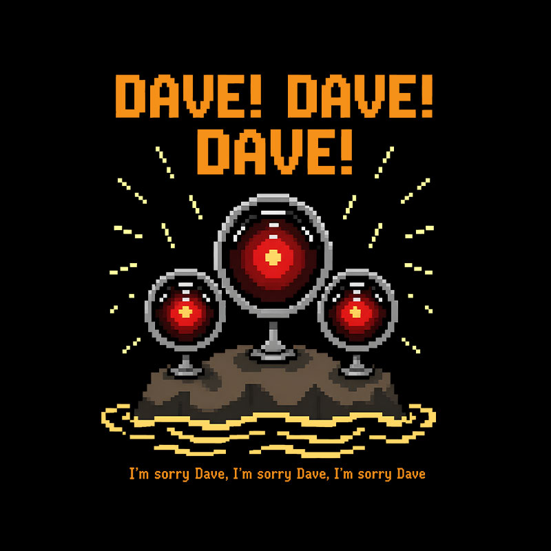 I'm Sorry Dave Geek T-Shirt