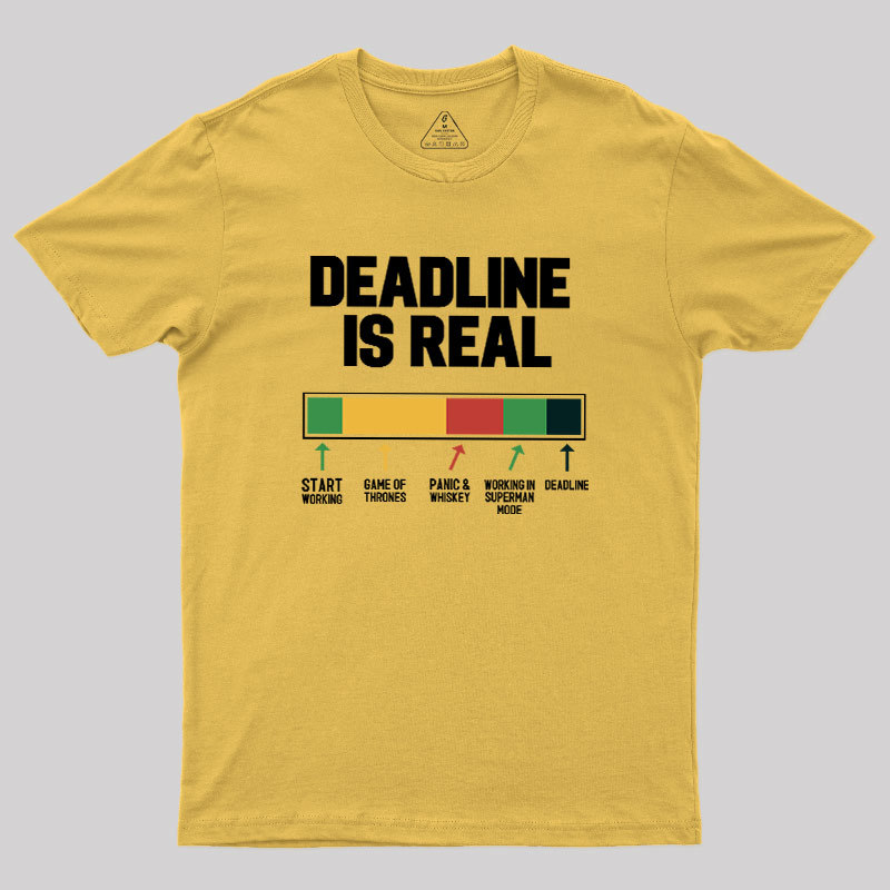 Deadline Dynamics Geek T-Shirt