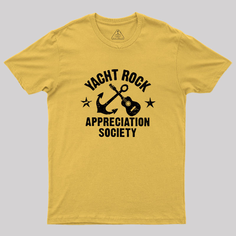Yacht Rock Appreciation Society Geek T-Shirt