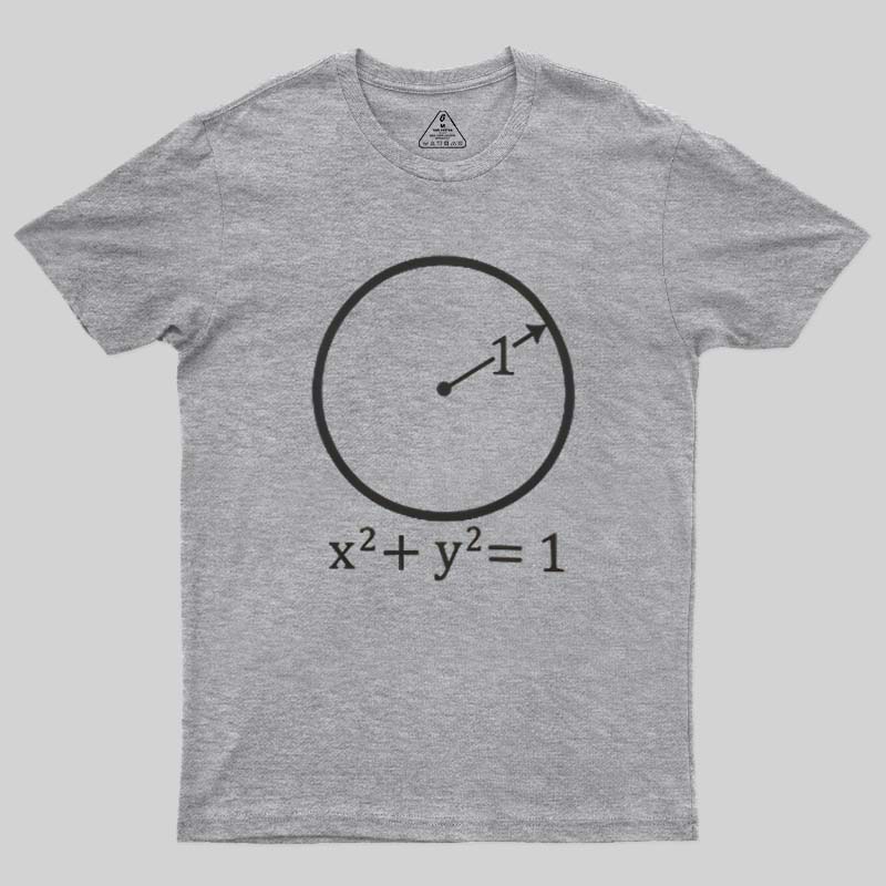 Unit Circle Math Geek T-Shirt