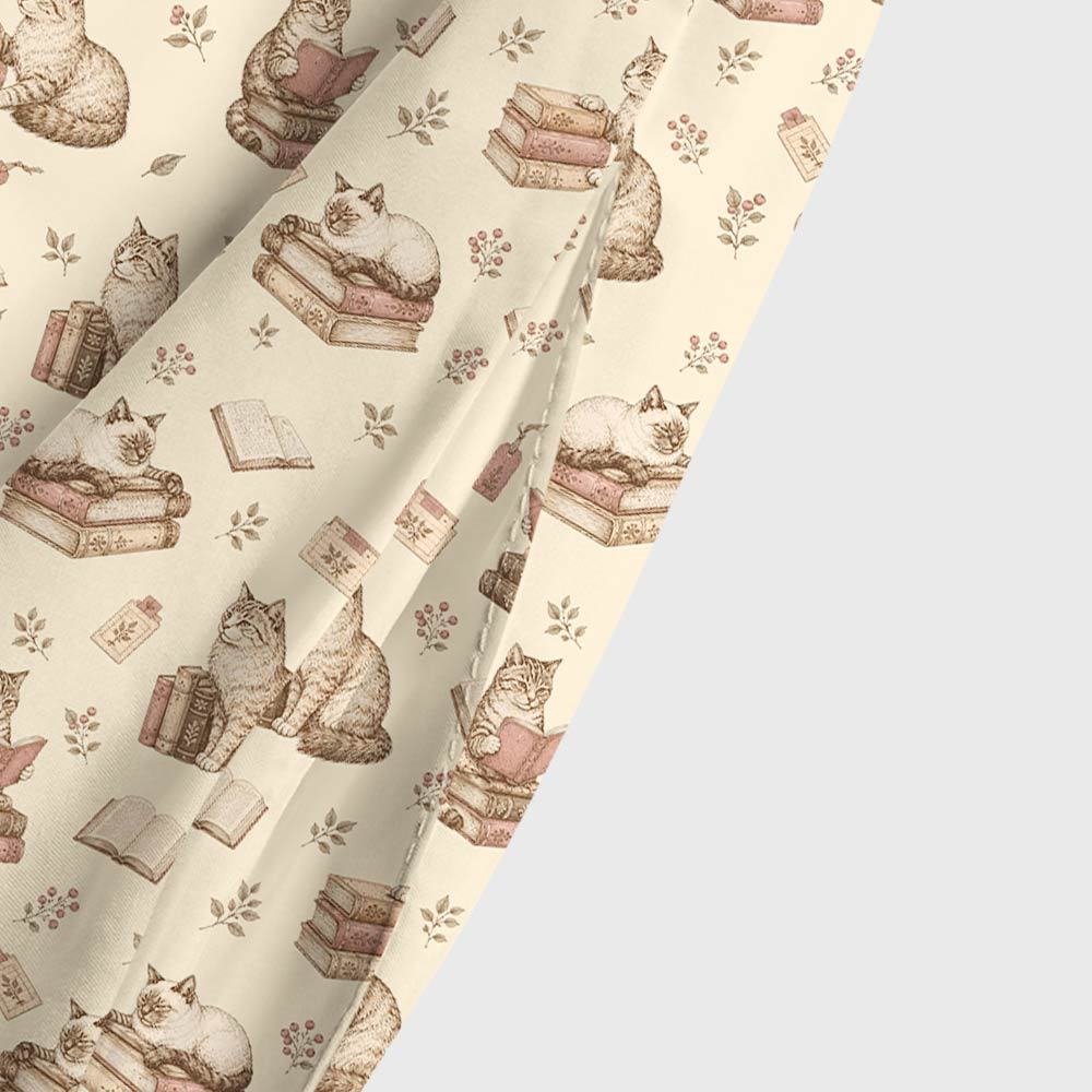 The Bookish Cat Library Geek Tiered Cami Maxi Dress