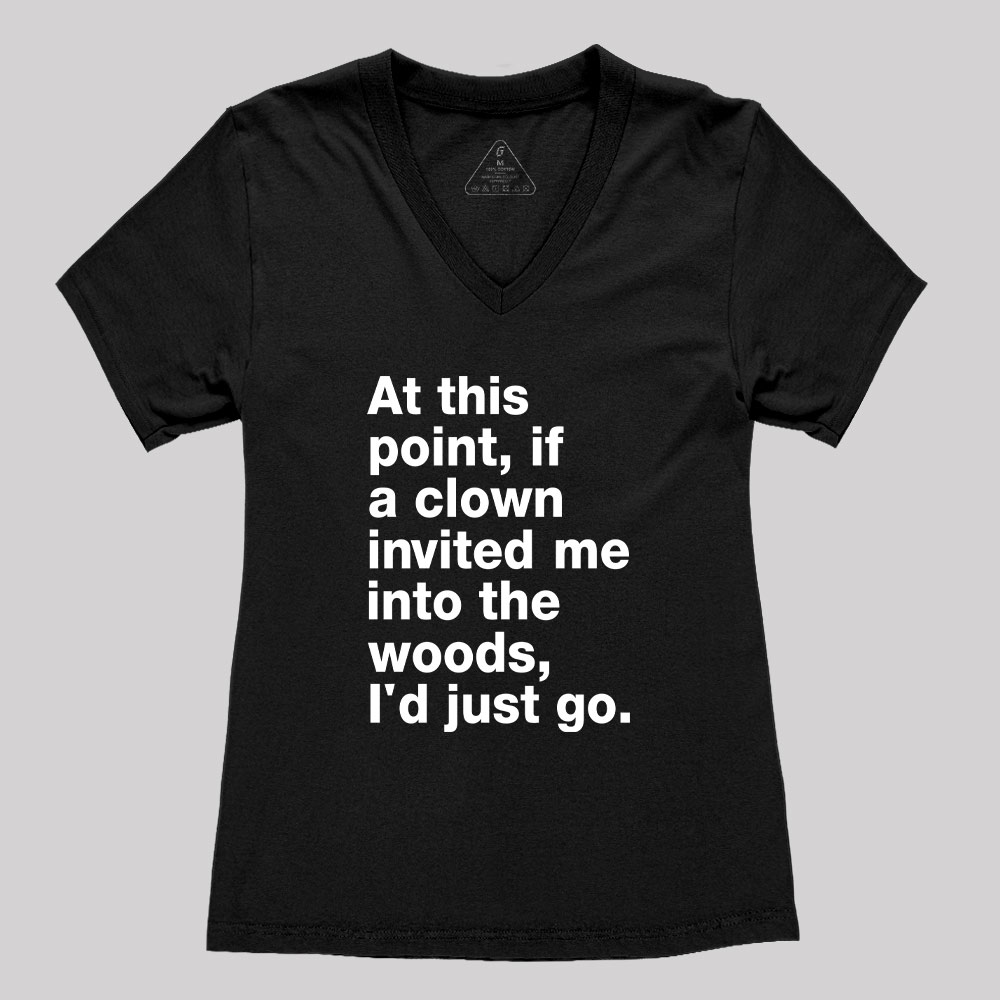 At This Point Geek Women's V-Neck T-shirt