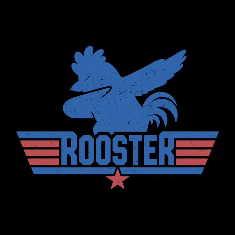 Top Rooster Geek T-Shirt