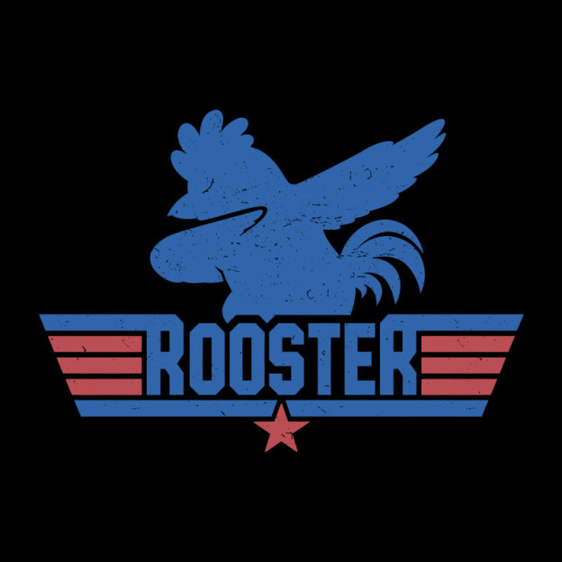 Top Rooster Geek T-Shirt