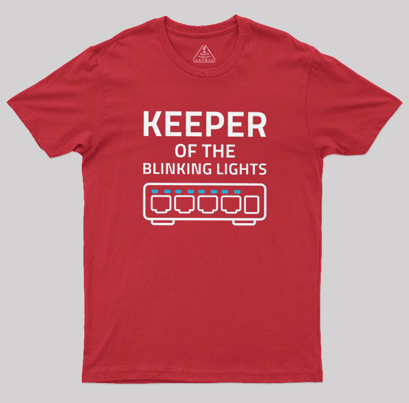 Keeper of the Blinking Lights Geek T-Shirt