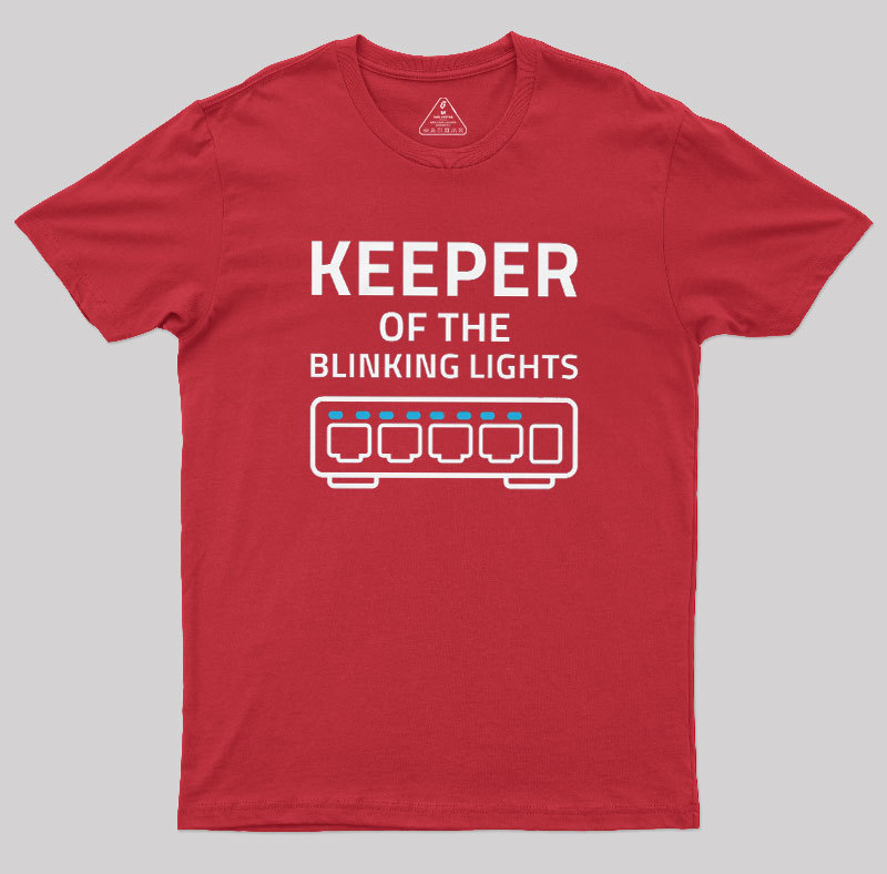 Keeper of the Blinking Lights Geek T-Shirt