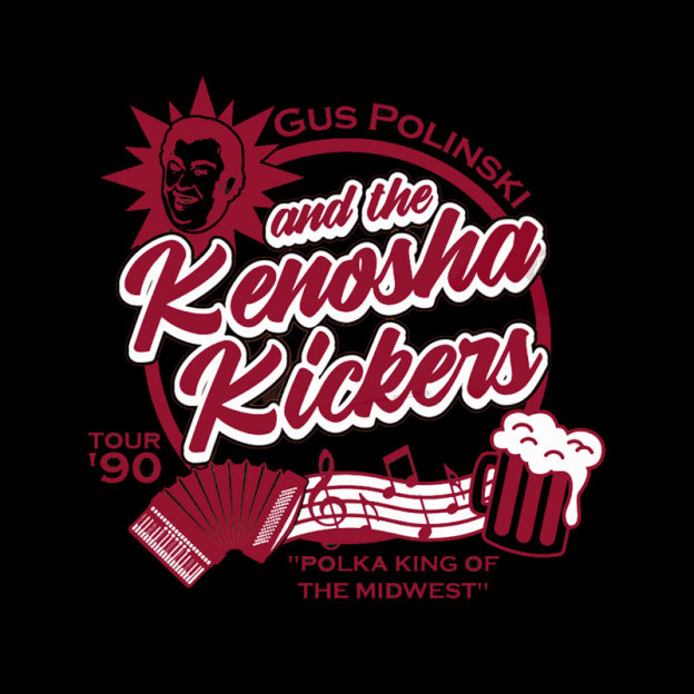 Kenosha Kickers Tour 90s Geek T-Shirt