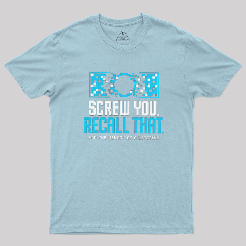 Memory Of A Lifetime Geek T-Shirt